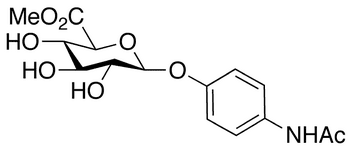 4-Acetamidophenyl β-D-Glucuronic Acid Methyl Ester - Chemical structure and product image