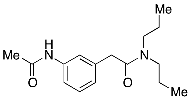 2-(3-Acetamidophenyl)-N,N-dipropylacetamide - Chemical structure and product image