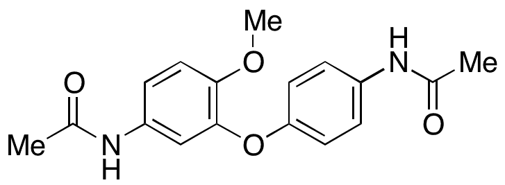 N-(4-(5-Acetamido-2-methoxyphenoxy)phenyl)acetamide) - Chemical structure and product image