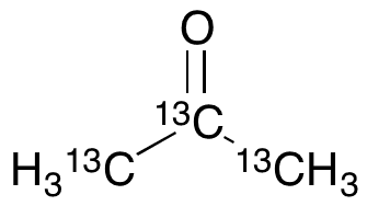 Acetone-13C3 - Chemical structure and product image