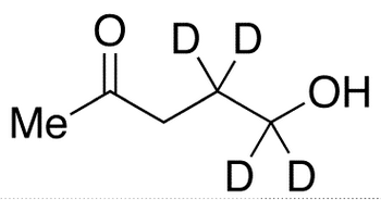 3-Acetopropanol-d4 - Chemical structure and product image