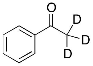 Acetophenone-d3 - Chemical structure and product image
