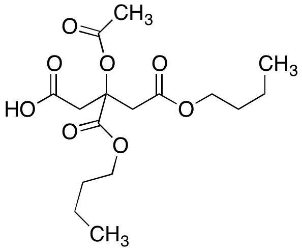 2-(Acetyloxy)-1,2,3-propanetricarboxylic Acid 1,2-Dibutyl Ester - Chemical structure and product image