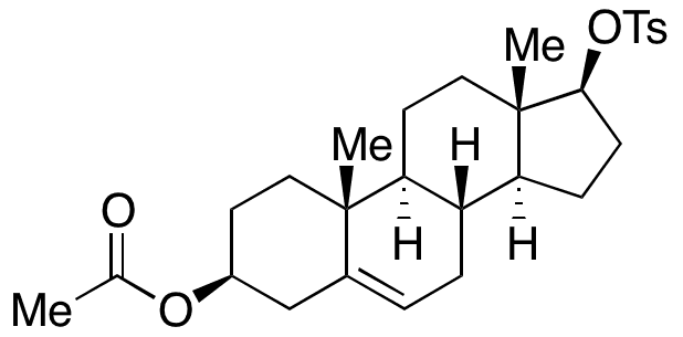 3β-Acetoxy-17β-(p-toluenesulfonyloxy)androst-5-ene - Chemical structure and product image