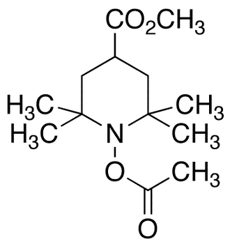 1-Acetoxy-4-methoxycarbonyl-2,2,6,6-tetramethylpiperidine - Chemical structure and product image