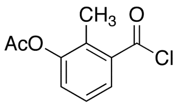 3-Acetoxy-2-methylbenzoyl Chloride - Chemical structure and product image