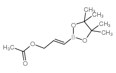 3-Acetoxy-1-propenylboronic acid pinacol ester - Chemical structure and product image