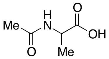 N-Acetyl-DL-alanine - Chemical structure and product image