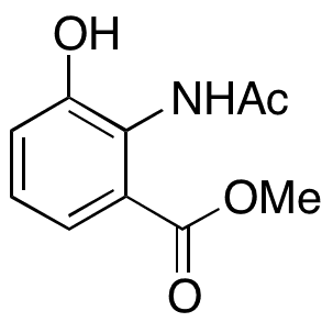 Methyl 2-Acetamido-3-hydroxybenzoate - Chemical structure and product image