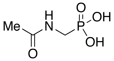 N-Acetylaminomethylphosphoric Acid - Chemical structure and product image