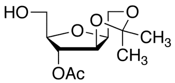 4-O-Acetyl-2 5-anhydro-1 3-O-isopropylidene-D-glucitol - Chemical structure and product image