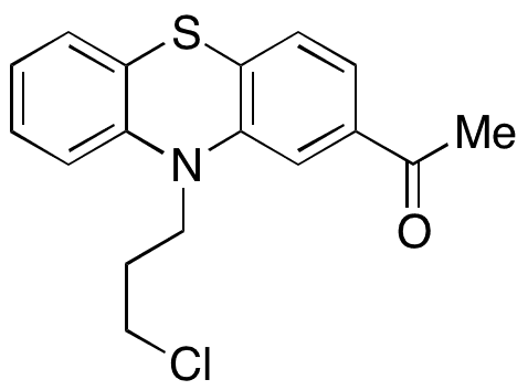 2-Acetyl-10-(3-chloropropyl)phenothiazine - Chemical structure and product image