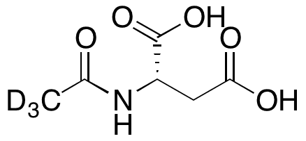 N-Acetyl -L-Aspartic Acid-d3 - Chemical structure and product image