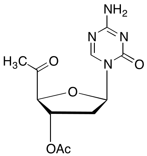 3-O-Acetyl-5-Des(hydroxymethyl)-5-carboxymethyl Decitabine - Chemical structure and product image
