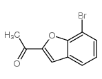 2-Acetyl-7-bromobenzofuran - Chemical structure and product image