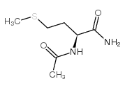 Ac-met-nh2 - Chemical structure and product image