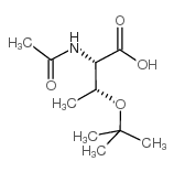Ac-Thr(tBu)-OH - Chemical structure and product image