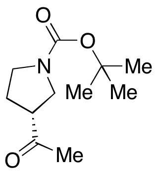 (R)-3-Acetyl-1-Boc-pyrrolidine - Chemical structure and product image