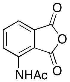 3-Acetylaminophthalic Anhydride - Chemical structure and product image