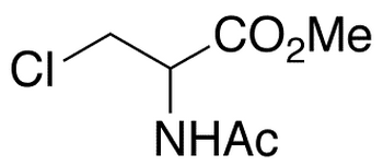 D,L-N-Acetyl-beta-chloroalanine Methyl Ester - Chemical structure and product image