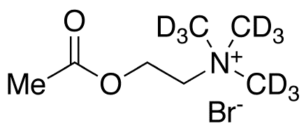 Acetylcholine-d9 Bromide - Chemical structure and product image