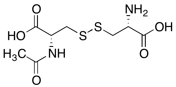 N-Acetyl-L-cystine - Chemical structure and product image