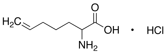 2-Amino-6-heptenoic Acid Hydrochloride - Chemical structure and product image