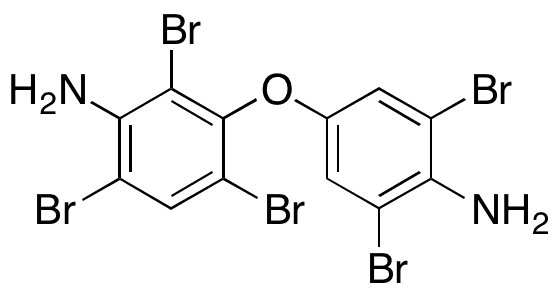 3-(4-Amino-3,5-dibromophenoxy)-2,4,6-tribromobenzenamine - Chemical structure and product image