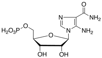5-Aminoimidazole-4-carboxamide-1-β-D-Ribofuranosyl 5’-Monophosphate - Chemical structure and product image