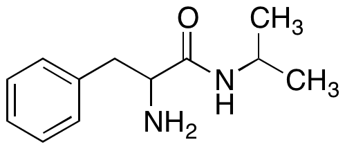 2-Amino-N-isopropyl-3-phenyl-DL-propanamide - Chemical structure and product image