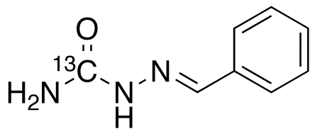 Benzaldehyde-13C Semicarbazone - Chemical structure and product image