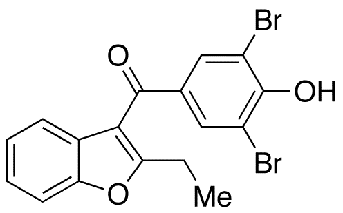 Benzbromarone - Chemical structure and product image