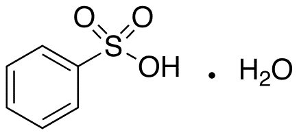 Benzenesulfonic Acid Monohydrate - Chemical structure and product image