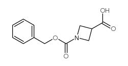 1-(Benzyloxycarbonyl) Azetidine-3-Carboxylic Acid - Chemical structure and product image
