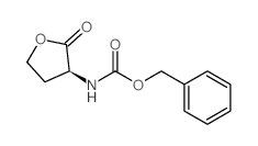 (S)-Benzyl (2-oxotetrahydrofuran-3-yl)carbamate - Chemical structure and product image