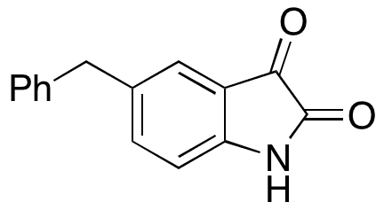 5-Benzylindoline-2,3-dione - Chemical structure and product image