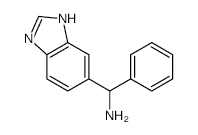 1H-1,3-Benzodiazol-5-yl(phenyl)methanamine - Chemical structure and product image