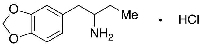 rac Benzodioxole-5-butanamine Ηydrochloride - Chemical structure and product image