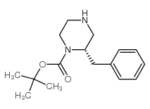 (S)-1-Boc-2-benzylpiperazine - Chemical structure and product image