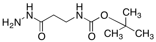 Boc-beta-alanine hydrazide - Chemical structure and product image