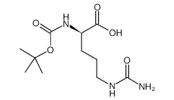 Boc-d-cit-oh - Chemical structure and product image