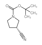 (R)-1-Boc-3-cyanopyrrolidine - Chemical structure and product image