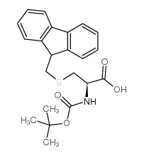 Boc-cys(fm)-oh - Chemical structure and product image