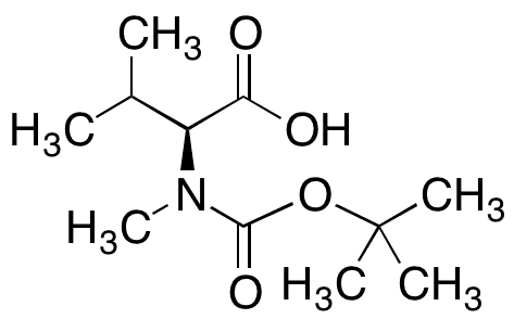 N-Boc-N-methyl-L-valine - Chemical structure and product image