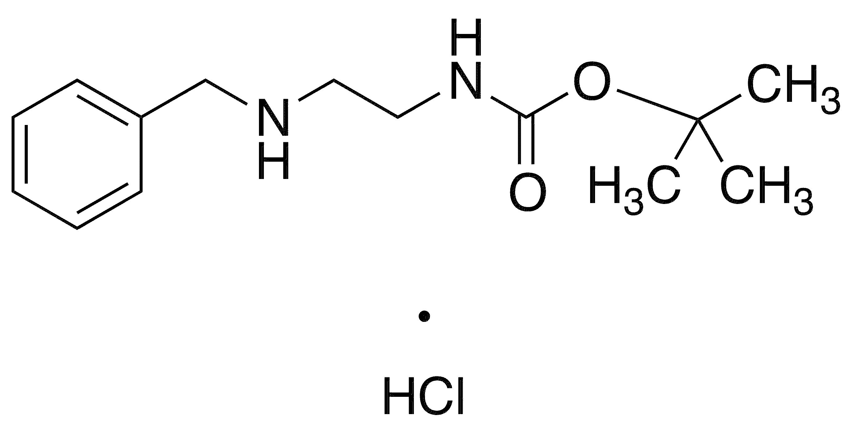 Boc-Eda-Bzl HCl - Chemical structure and product image