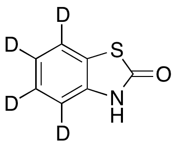 2(3H)-Benzothiazolone-d4 - Chemical structure and product image
