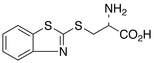 S-2-Benzothiazolyl-L-cysteine - Chemical structure and product image