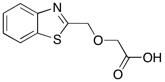 (1 3-Benzothiazol-2-ylmethoxy)acetic Acid - Chemical structure and product image