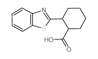 2-Benzothiazol-2-yl-cyclohexanecarboxylic acid - Chemical structure and product image