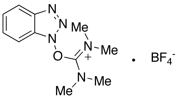 O-(Benzotriazol-1-yl)-N N N N-tetramethyluronium Tetrafluoroborate - Chemical structure and product image